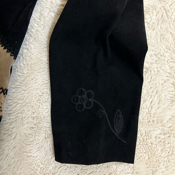 Vintage Tanjay | Floral Leopard Print Button Down | Long Sleeve | Size L - Picture 6 of 9